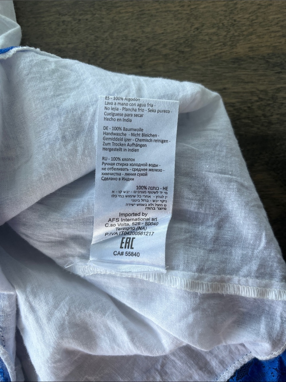 ICONIQUE 100% Cotton Embroidered Tiered Dress - Picture 2 of 7